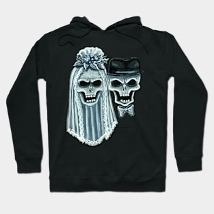 Harvest Wedding Skulls Painting Hoodie